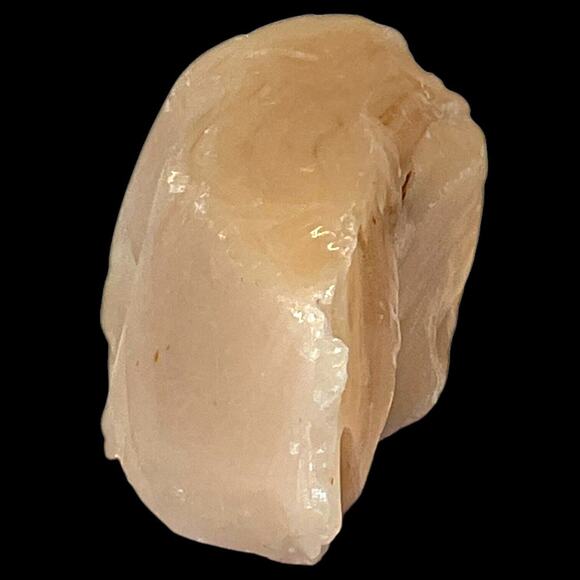 Pink Layered Art Glass Cullet Glowing Manganese Slag Glass #5GX24 - Picture 5 of 7